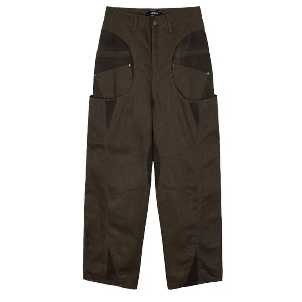 IDWS Circle Flash Twill Pants Brown (1)